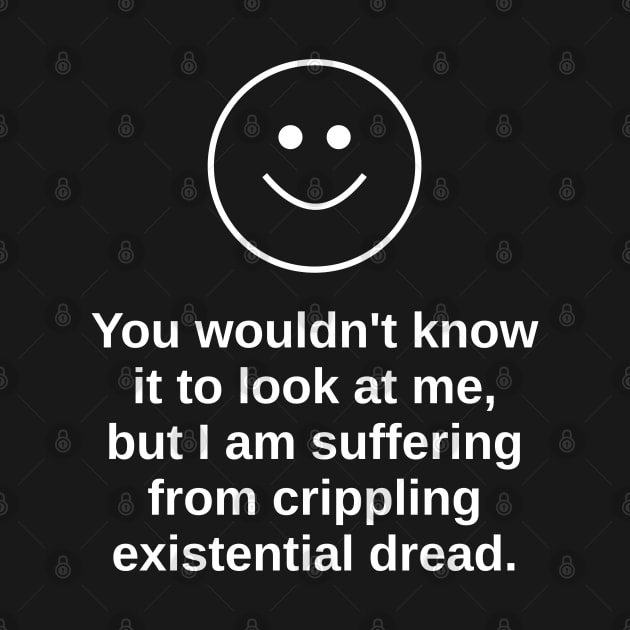 Hidden Existential Dread Funny by KierkegaardDesignStudio