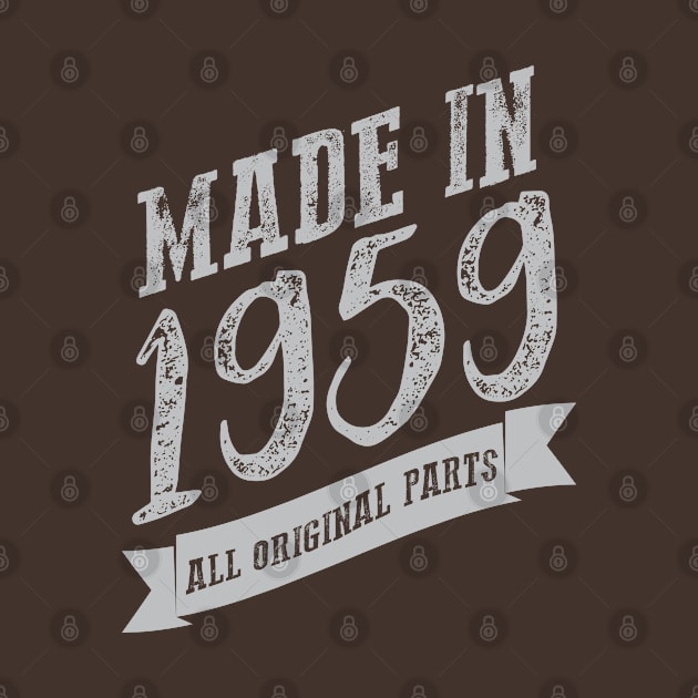 Made in 1959 all original part by variantees