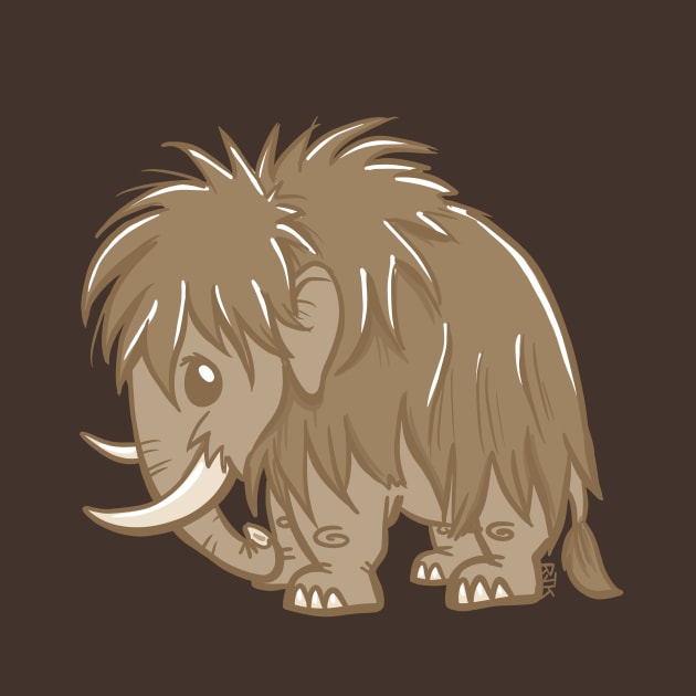 Woolly Mammoth on Her Own by RJKpoyp