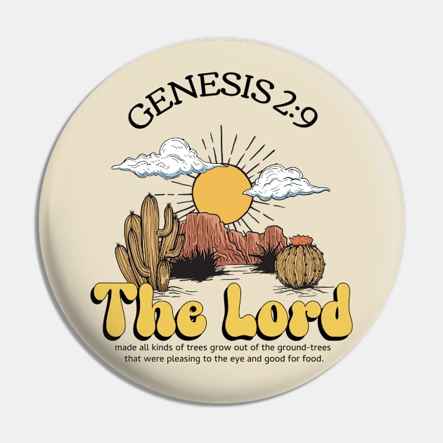 Bible Verse Nature Lover Pin by Tip Top Tee's