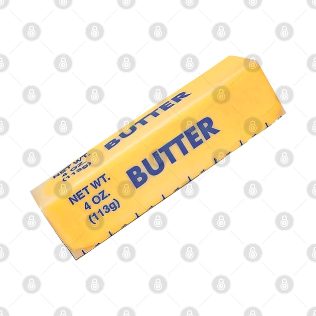 Stick of Butter by darklordpug