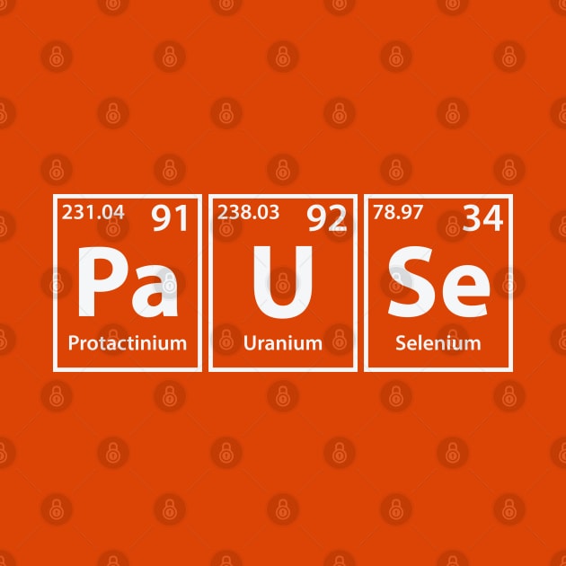 Pause (Pa-U-Se) Periodic Elements Spelling by cerebrands