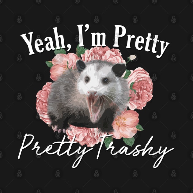 Pretty Trashy Opossum by giovanniiiii