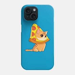 Cat and pizza Phone Case