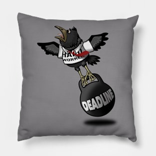 Learn time management (no inscription) Pillow