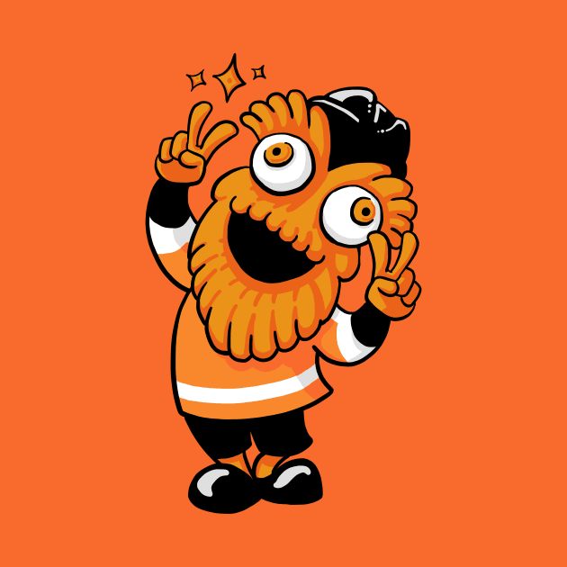 Kawaii Orange Mascot by JobbaWorksOfficial