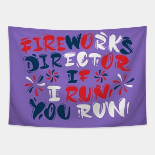 Fourth of july fireworks Tapestry