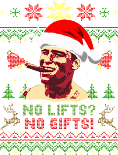 Arnold Schwarzenegger No Lifts No Gifts Magnet