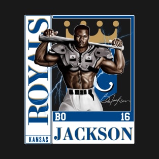 Bo Jackson Bo Knows Signature Vintage Legend Baseball Football Bootleg Rap Graphic Style T-Shirt