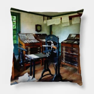 Printers - Print Shop Pillow