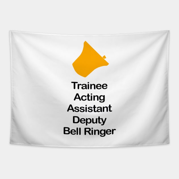 Trainee Bell Ringer (Light Background) Tapestry by Grandsire