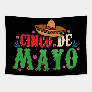 Cinco De Mayo Mexican Fiesta Tapestry