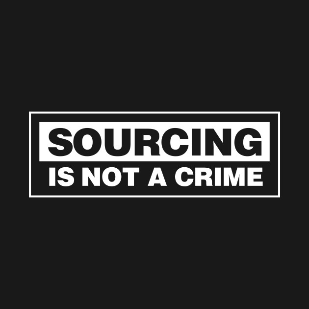 SOURCING IS NOT A CRIME! by SmayBoy