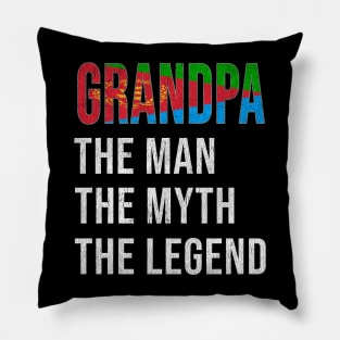 Grand Father Eritrean Grandpa The Man The Myth The Legend - Gift for Eritrean Dad With Roots From  Eritrea Pillow