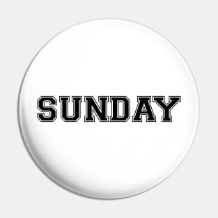 Shirt of the Day -- Sunday Pin