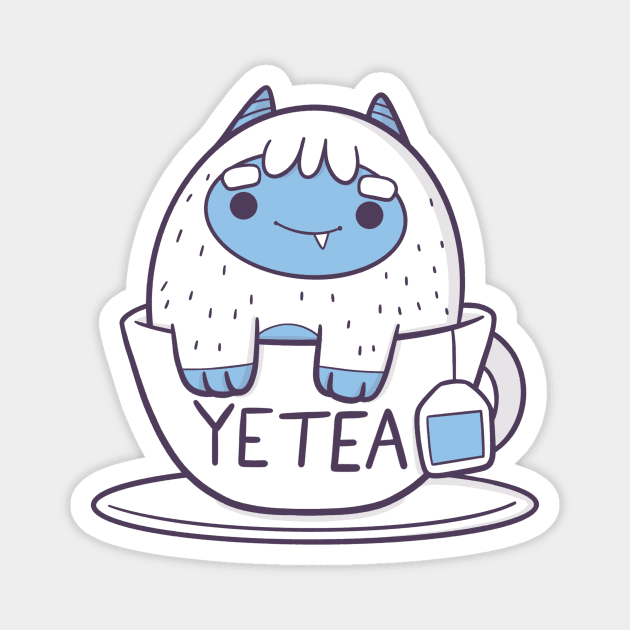 Ye-tea Magnet by TaylorRoss1
