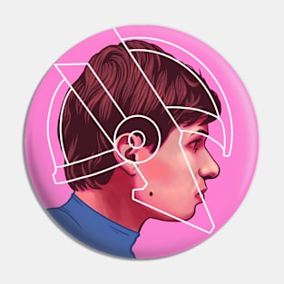 Nate from 3DShop: Pink Variant Pin