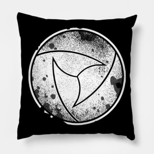 Troika Symbol- Distressed Pillow