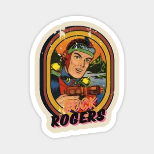 Buck Rogers vintage Cartoon Magnet