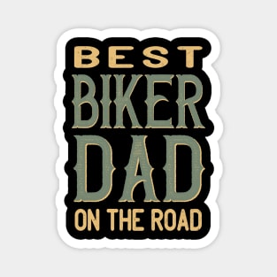 Best Biker Dad Magnet