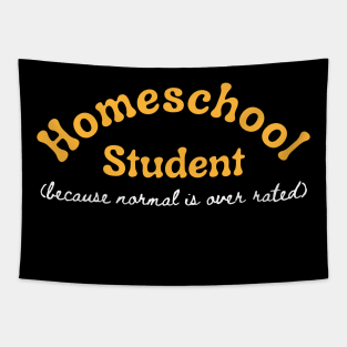 Homeschool Student Funny Homeschool Tapestry