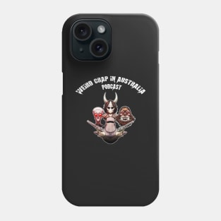 Weird Crap in Australia - Legends of Australia (White Logo) Phone Case