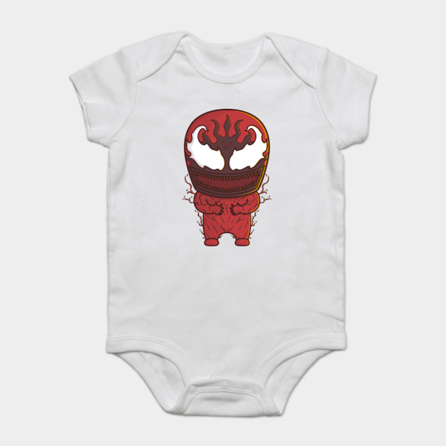 Carnage The Red Symbiote Spiderman Marvel Body Bebe Teepublic Fr