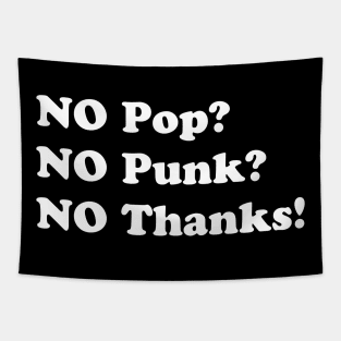 No Pop Punk??? Tapestry