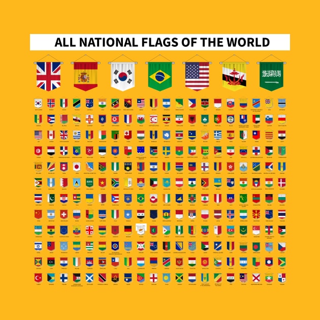 All flags of the world by Abu Muorad