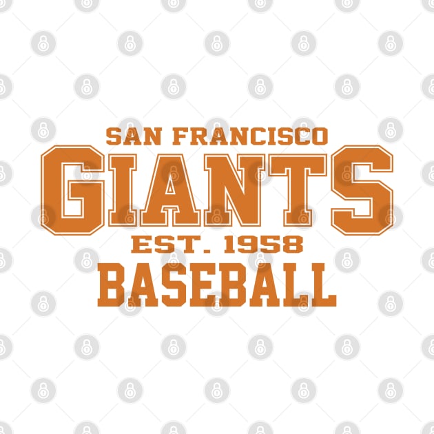 Giants San Francisco Baseball by Cemploex_Art