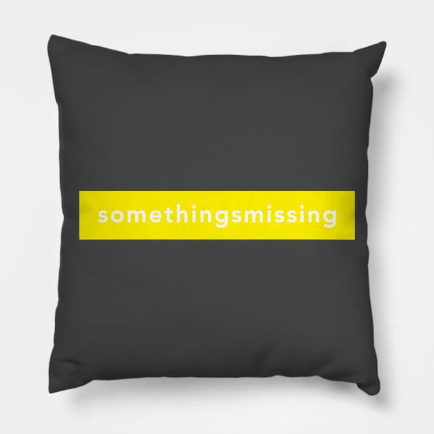somethingsmissing Pillow by whoisdemosthenes