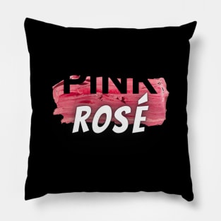 Pink Rose Pillow