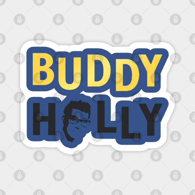 Buddy holly//Vintage for fans Magnet by MisterPumpkin