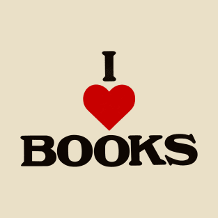 I Love Books T-Shirt