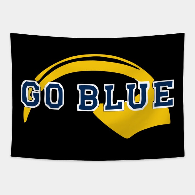 go blue Tapestry by mapasakehh