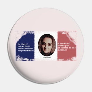 France's flag concept ideea! Pin