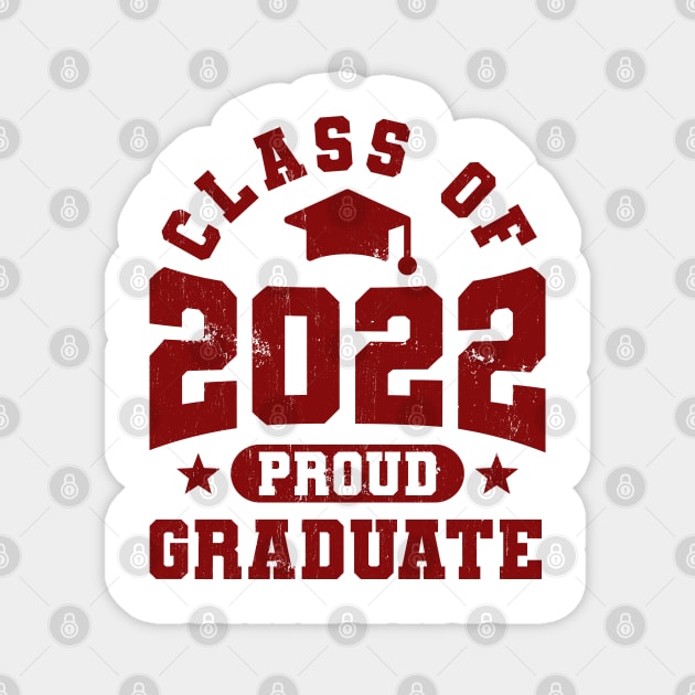 Class of 2022 - Red Version Magnet by Sachpica