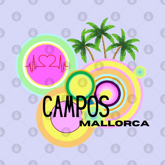 Campos, Mallorca Spain by Papilio Art