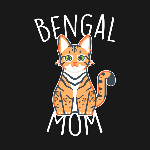 Bengal Cat Mom by Psitta