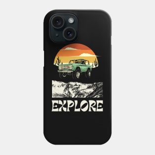 Explore The World In Wilderness Phone Case