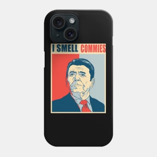 I Smell Commies Funny Political Ronald Reagan Meme Phone Case