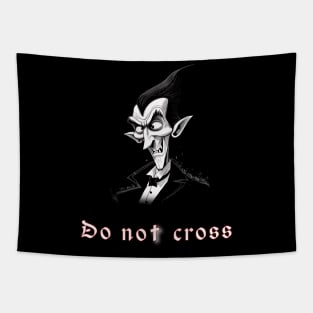 Do Not Cross Tapestry