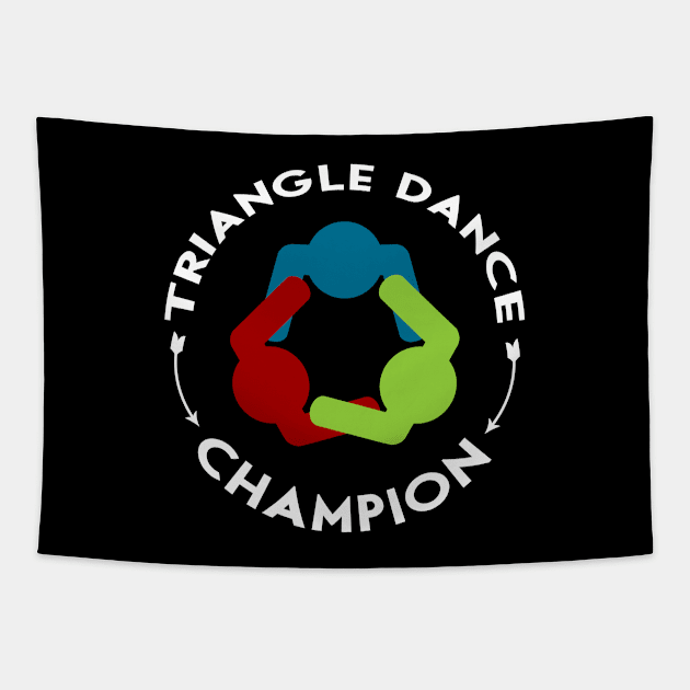 Triangle dance trend champion round Tapestry by ownedandloved