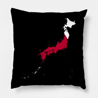 Japanese Map Flag Pillow