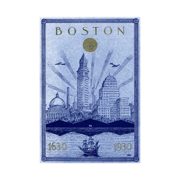 1930 Tercentenary of Boston by historicimage