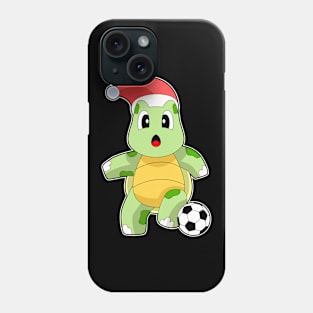 Turtle Christmas Soccer Phone Case