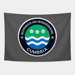 Bowness-on-Windermere - Cumbria Flag Tapestry