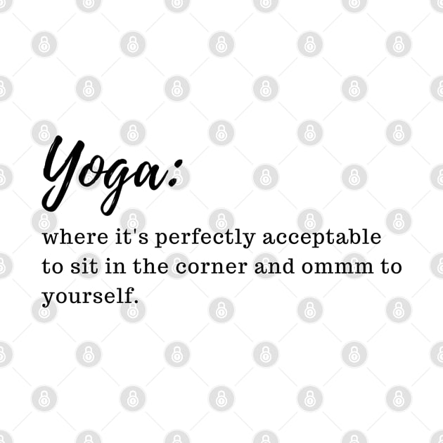 yoga relateable by Patterns-Hub