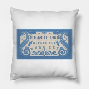 Reach Out Patch Art Pillow