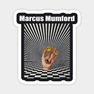 Illuminati Hand Of marcus mumford Magnet